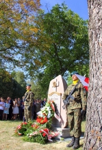 Odsłonięcie pomnika Jana Czuby - Krasnystaw - 18.09.2015 r.