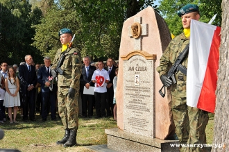 Odsłonięcie pomnika Jana Czuby - Krasnystaw - 18.09.2015 r.