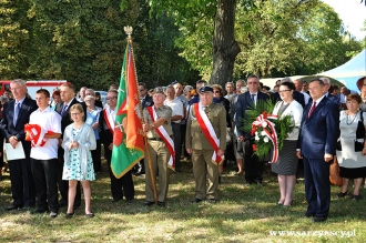 Odsłonięcie pomnika Jana Czuby - Krasnystaw - 18.09.2015 r.