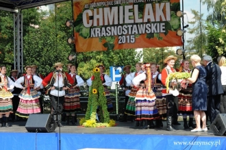 Korowód Chmielakowy oraz Konkurs Piw  - Krasnystaw - 23.08.2015 r.