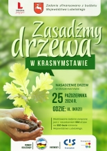 Nasadźmy Drzewa w Krasnymstawie 25.10-4.11.2024 r. 