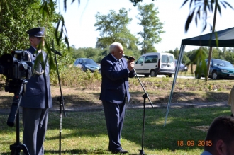 Odsłonięcie pomnika Jana Czuby - Krasnystaw - 18.09.2015 r.