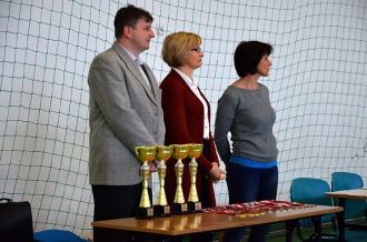 Powiatowy Turniej Badmintona o Puchar LOT Krasnystaw - Łopiennik Nadrzeczny 28.04.2016 r