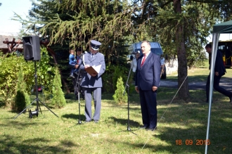 Odsłonięcie pomnika Jana Czuby - Krasnystaw - 18.09.2015 r.